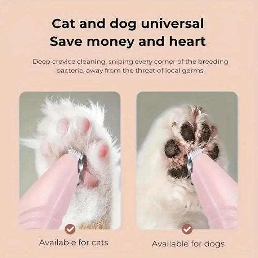 Pet Mini Trimmer – Safe Pet Grooming Tool With Mini Safety Blade For Precise Hair Trimming