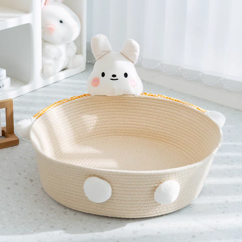 Cat Nest - All Season Cat Bed | Soft, Cozy Pet Comfort Bed for Indoor Cats