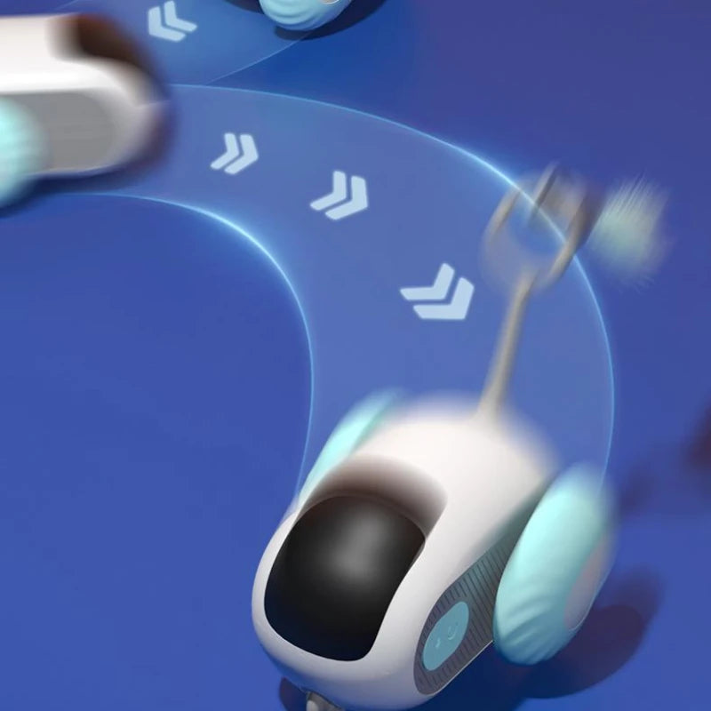 Interactive Cat Toy – Remote Control Plastic Car for Engaging Cat Play