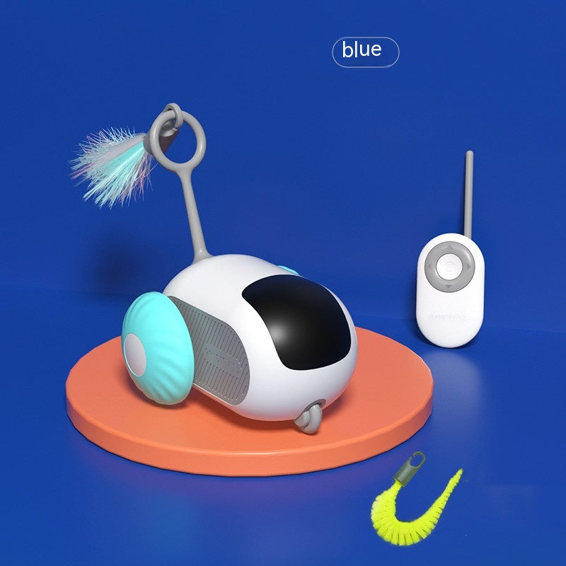 Interactive Cat Toy – Remote Control Plastic Car for Engaging Cat Play