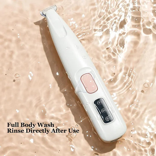 Pet Paw Trimmer - Quiet Pet Clipper with LED Light & Stainless Steel Blade for Small Areas