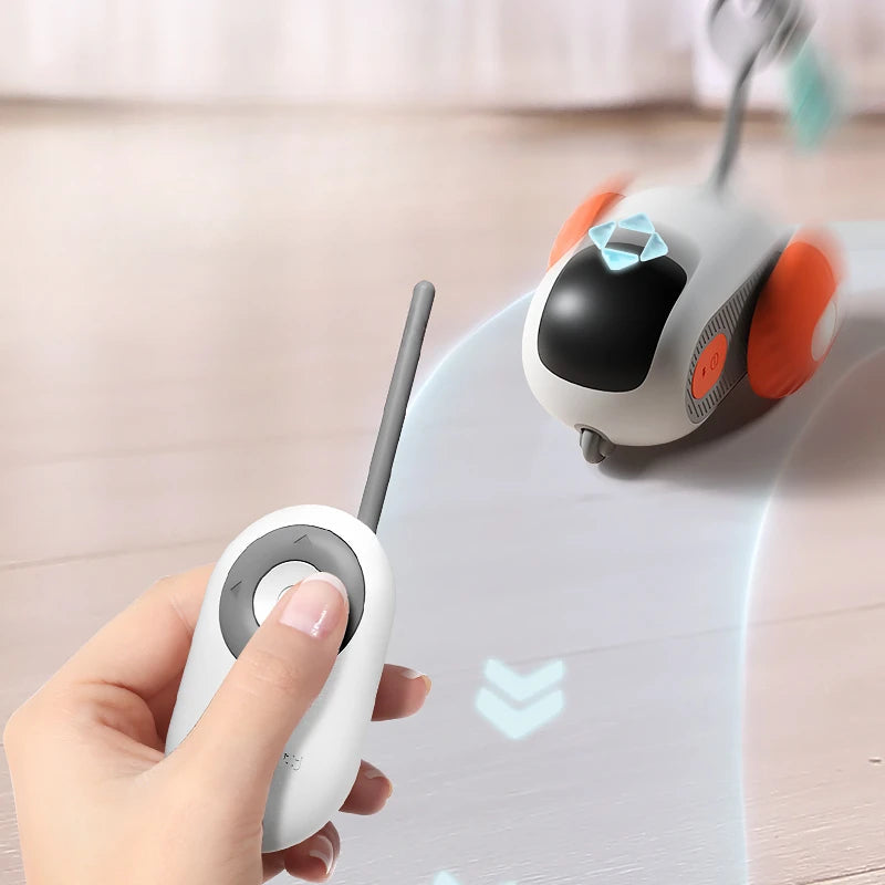 Interactive Cat Toy – Remote Control Plastic Car for Engaging Cat Play