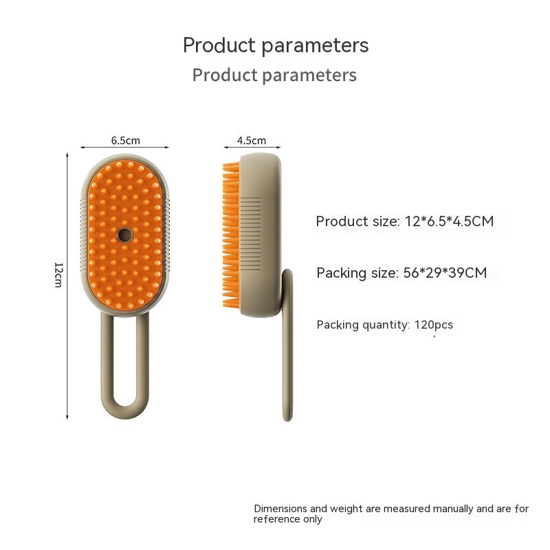 Pet Grooming Brush – Ergonomic Deshedding Brush & Fur Removal Comb for Pet Care