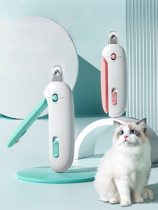 Adjustable Claw Clippers – Sharp Stainless Steel Pet Nail Trimmers with Easy Grip Handles