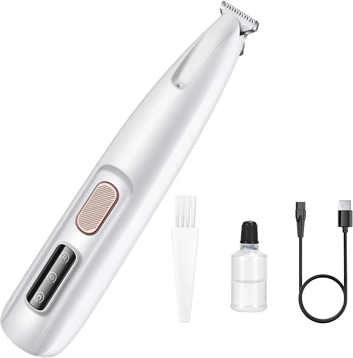 Pet Paw Trimmer – Rechargeable LED Light Trimmer with Stainless Steel Blade