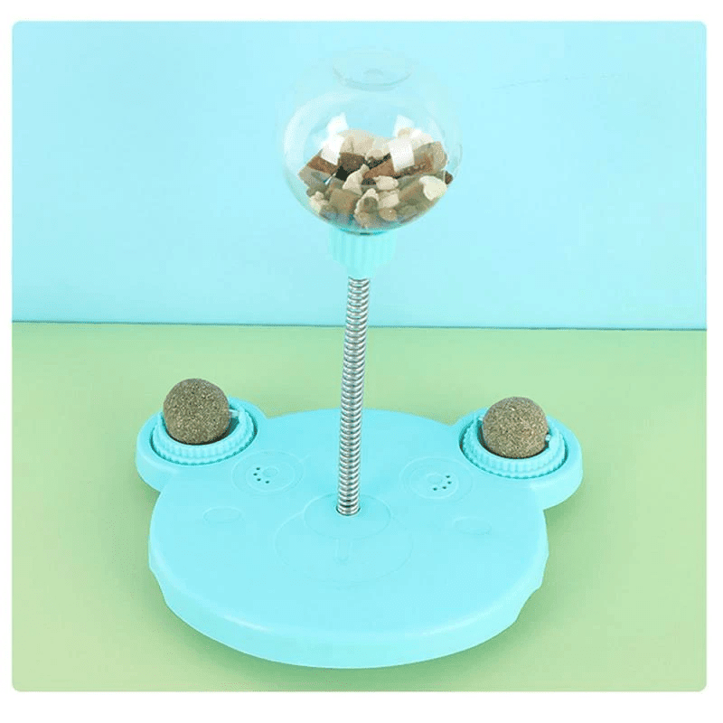 Food Leak Ball - Interactive Cat Toy | Treat Dispensing Puzzle Feeder