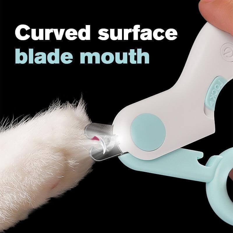LED Pet Nail Clippers – Ergonomic Scissor Style Clippers With LED Light