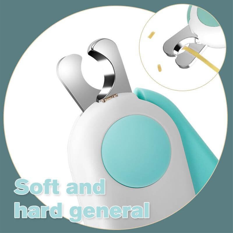 LED Pet Nail Clippers – Ergonomic Scissor Style Clippers With LED Light