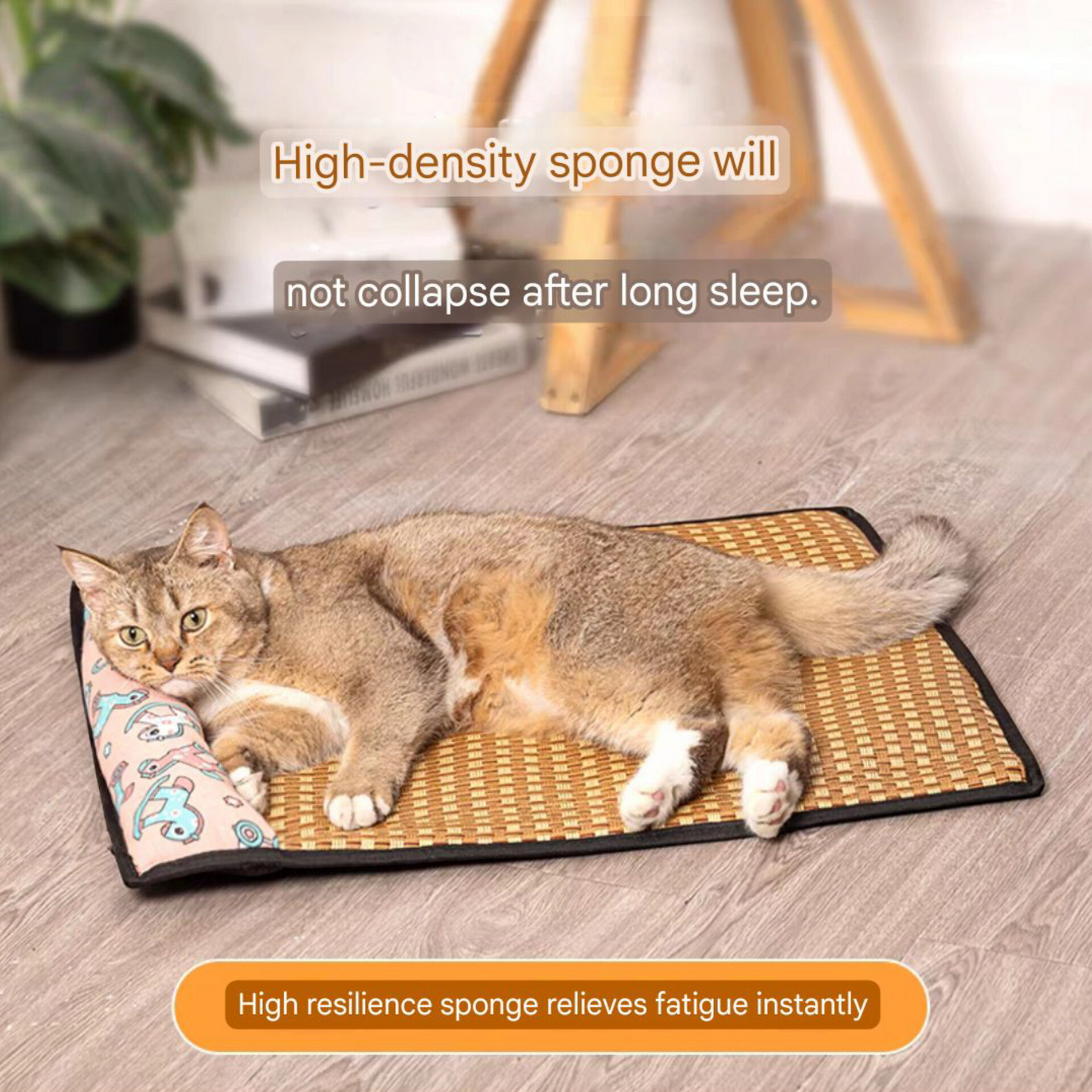 Pet Cooling Mat - Summer Pet Mat & Portable Heat Relief Pad For Dogs Cats