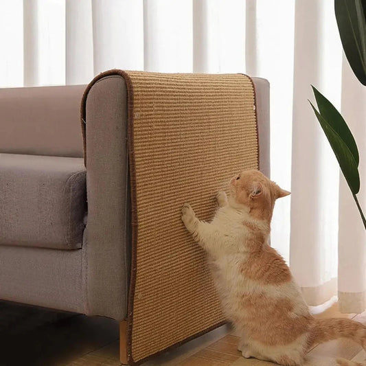 Cat Scratcher Mat – Durable Natural Sisal Pad | Furniture Scratch Protector