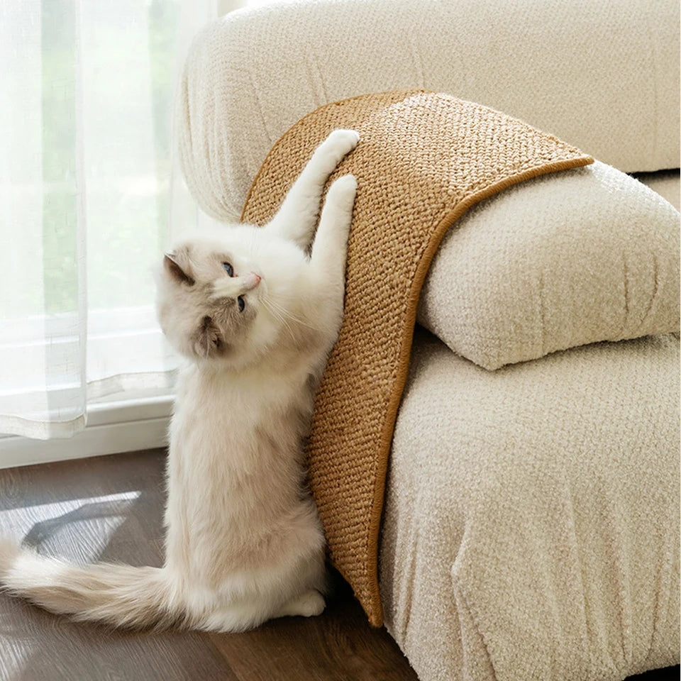 Cat Scratcher Mat – Durable Natural Sisal Pad | Furniture Scratch Protector