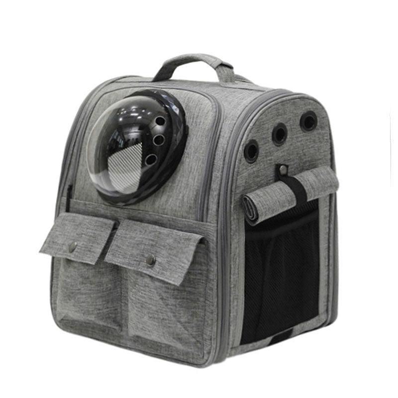 Cat Hiking Carrier - Lightweight Portable Pet Backpack With Mesh Comfort