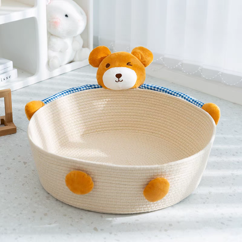 Cat Nest - All Season Cat Bed | Soft, Cozy Pet Comfort Bed for Indoor Cats