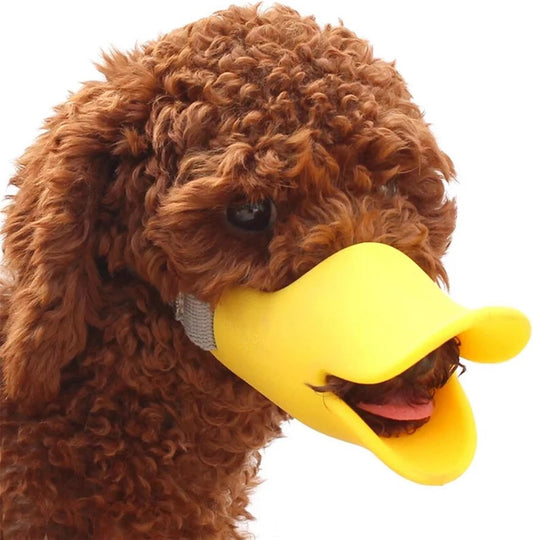 Dog Muzzle – Adjustable Duck Mouth Muzzle for Comfortable Puppy Training