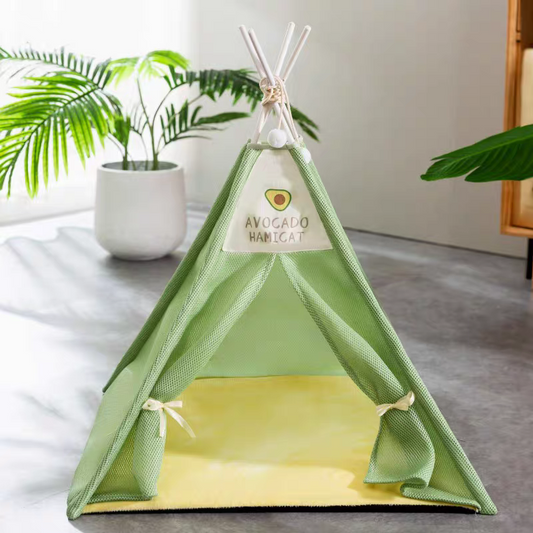 Cat Sleep Tent – Comfortable Portable Pet Sleeping Tent with Mesh Enclosure