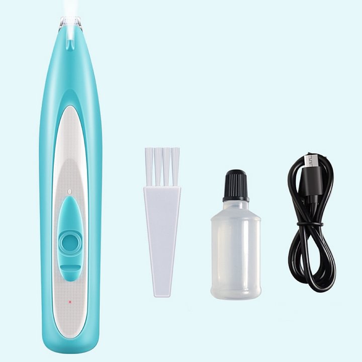 Pet Paw Trimmer – Rechargeable LED Light Trimmer with Stainless Steel Blade